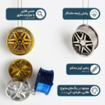 خوشبو کننده ماشین طرح رینگ - تصویر 4